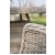 Set mobilier premium de terasa/gradina, Juventus Grande, ratan sintetic, gri 