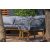 Set mobilier premium de terasa/gradina, Dubai Rope, lemn, gri