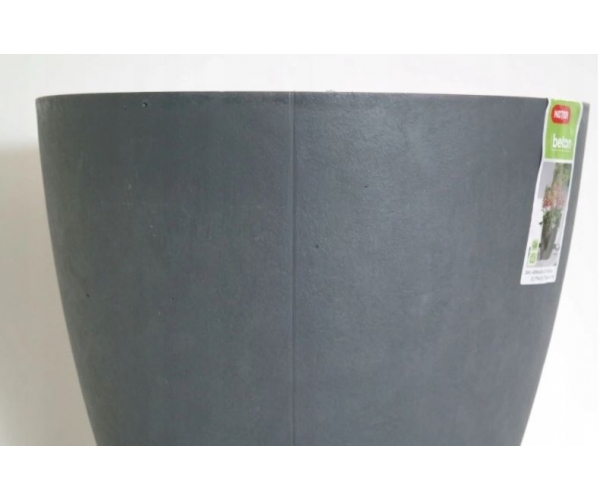 Ghiveci Beton planter round XL, Keter, L 53 cm, gri 