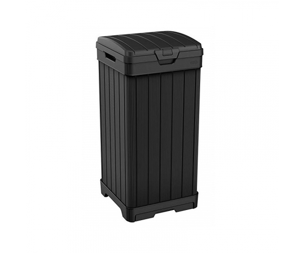 Cos de gunoi exterior, Baltimore Keter, negru 124 L