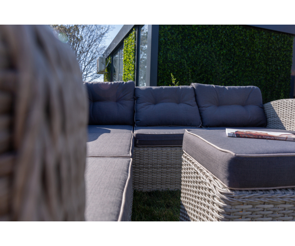 Set mobilier premium de gradina/terasa, Marbella, rattan sintetic